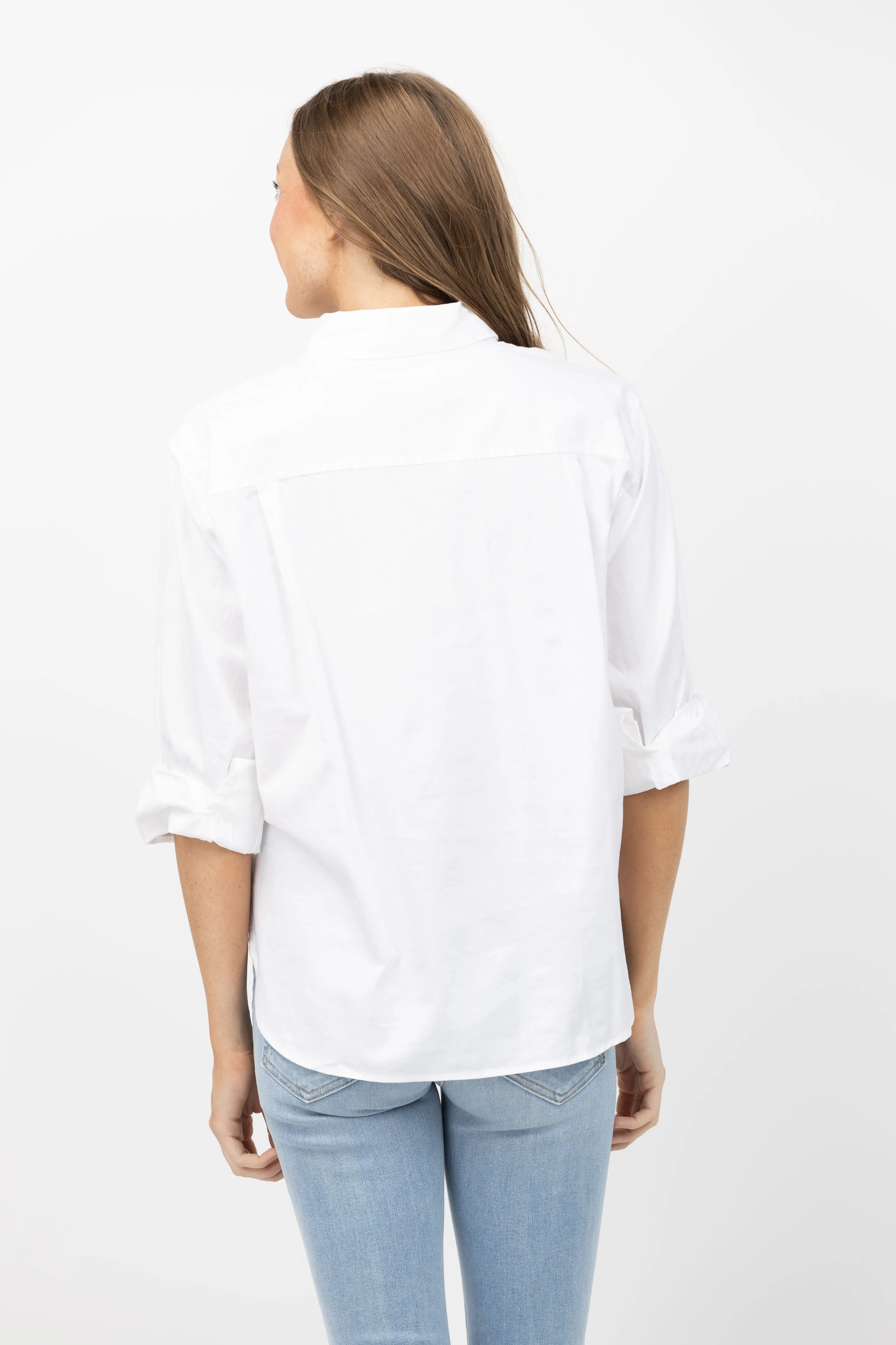 Trovata Blake Oversized Shirt in White