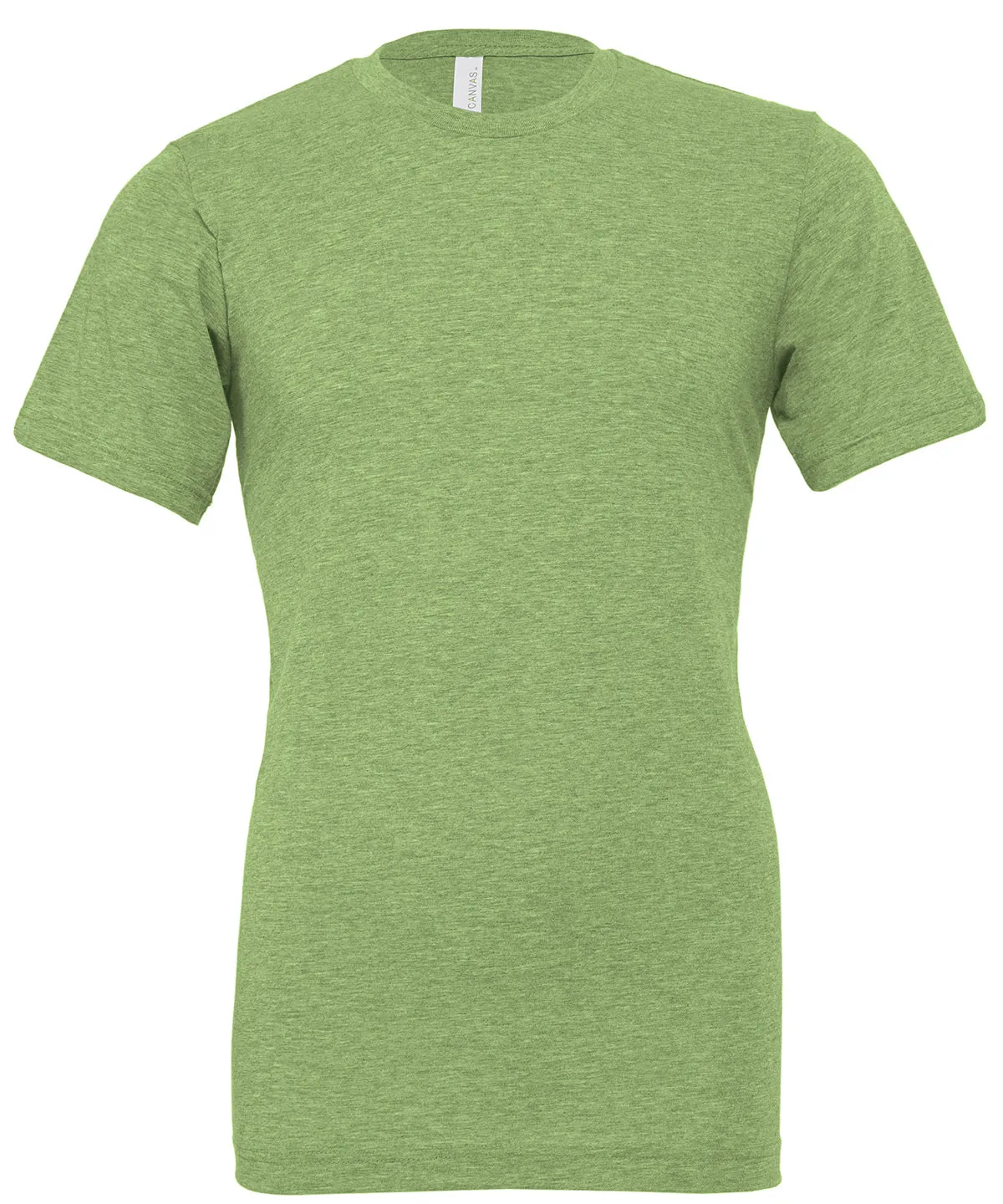 Unisex heather CVC short sleeve t-shirt | Heather Green