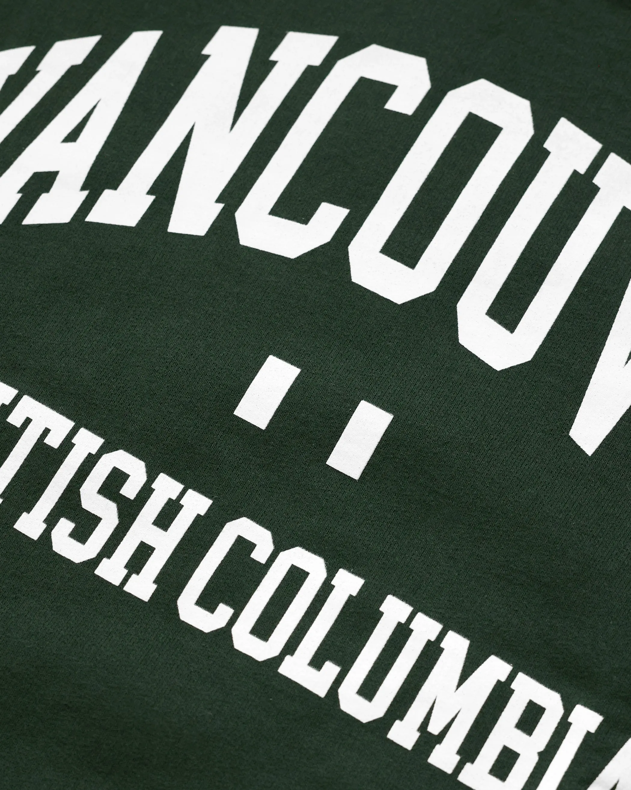 Vancouver Fleece Sweatshirt Forest - Unisex