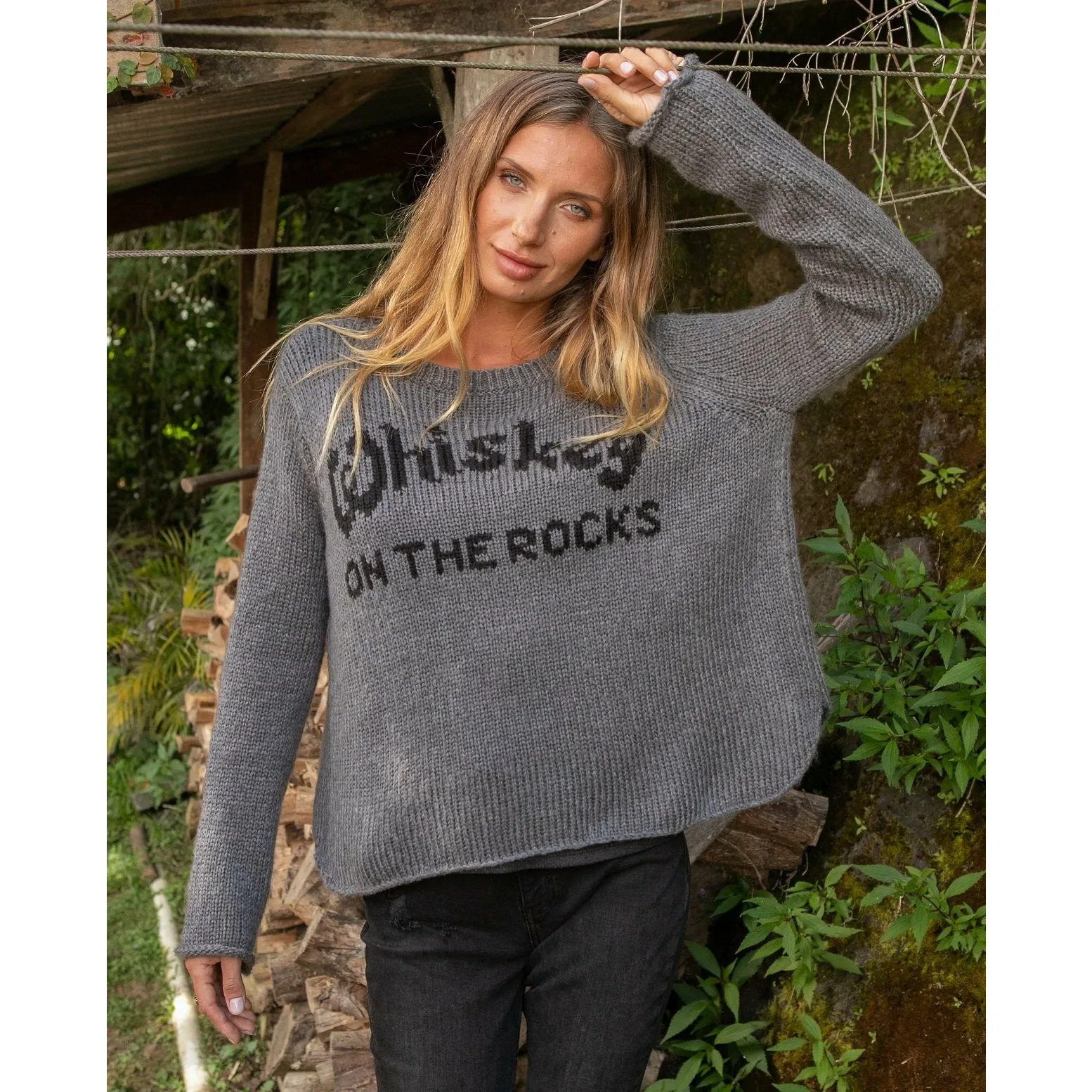 Whiskey On The Rocks Sweater