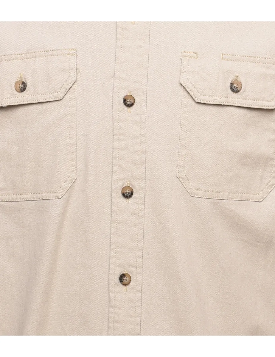 Wrangler Beige Classic Shirt - L